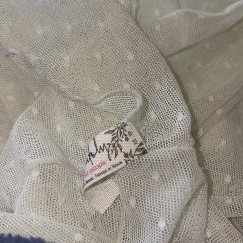 Free People Women's On The Dot Baby Tee - Picture 4 of 4